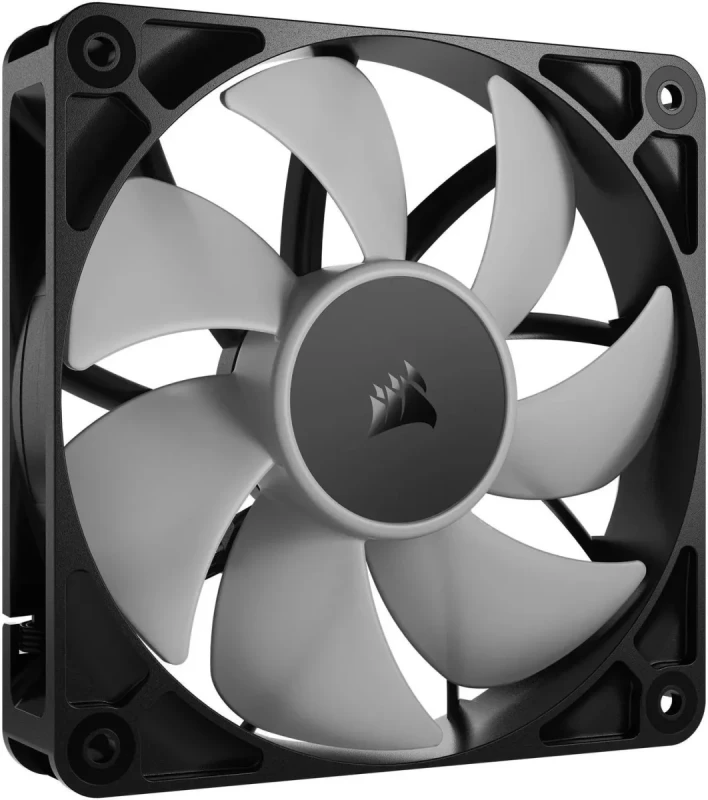 CORSAIR RS120 ARGB PWM 120mm Fans Triple Pack - Simplified Control - Daisy-Chain 4-Pin PWM and +5V ARGB Connections - Concentrated AirGuide Cooling - Magnetic Dome Bearing - Image 10