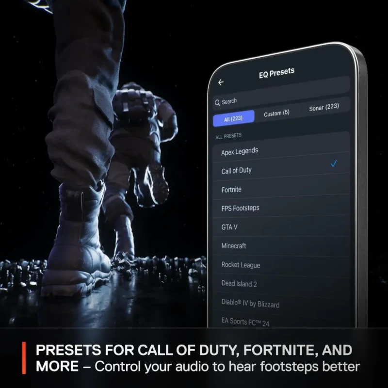 SteelSeries Arctis Nova 3P Wireless Multi-Platform Gaming Headset - Mobile App Control, 40 HR Battery, Neodymium Magnetic Drivers, 2.4GHz/Bluetooth, PS5, PS4, PC, Switch, Mobile - White - Image 3