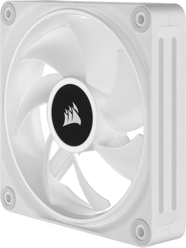 CORSAIR QX RGB Series, iCUE LINK QX120 RGB WHITE, 120mm Magnetic Dome RGB Fan, Starter  Kit - Image 10
