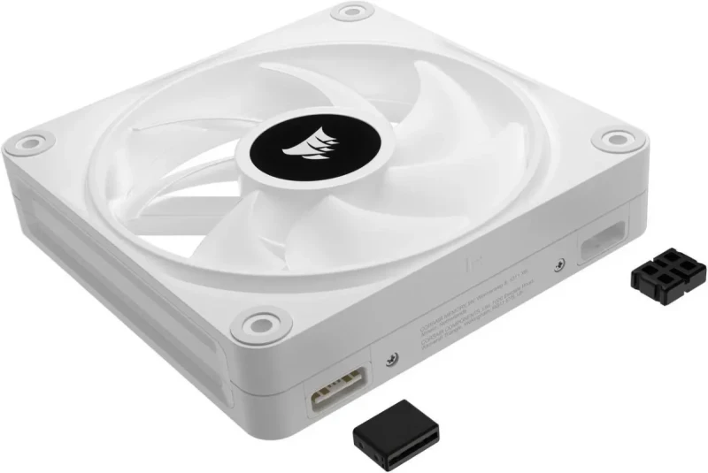 CORSAIR QX RGB Series, iCUE LINK QX120 RGB WHITE, 120mm Magnetic Dome RGB Fan, Starter  Kit - Image 17