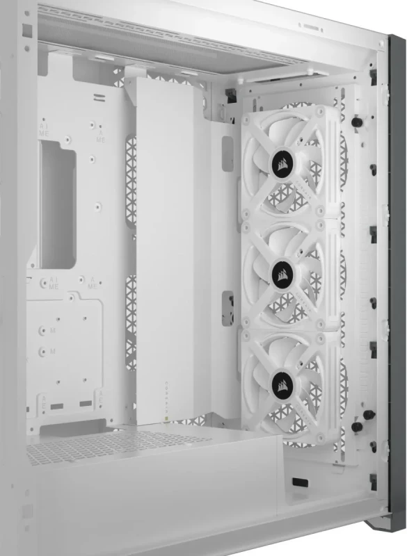 CORSAIR QX RGB Series, iCUE LINK QX120 RGB WHITE, 120mm Magnetic Dome RGB Fan, Starter  Kit - Image 18