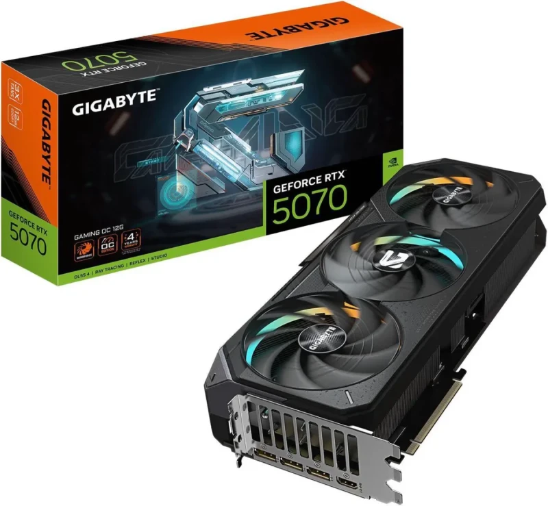 GIGABYTE Gaming GeForce RTX 5070 Ti 16GB GDDR7 PCI Express 5.0 ATX Graphics Card GV-N507TGAMING OC-16GD - Image 8