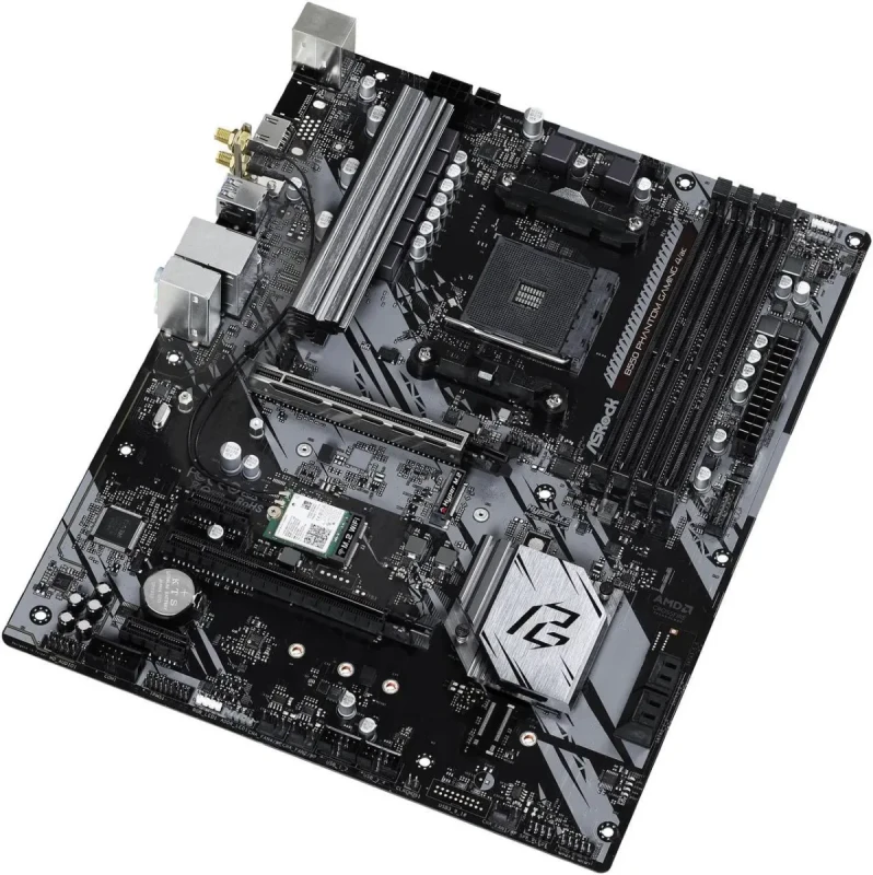 ASRock B550 Phantom Gaming 4/ac AM4 AMD B550 ATX AMD Motherboard - Image 5