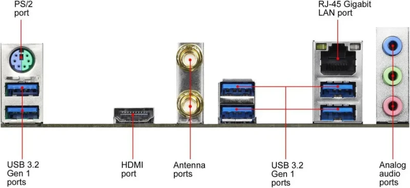 ASRock B550 Phantom Gaming 4/ac AM4 AMD B550 ATX AMD Motherboard - Image 7