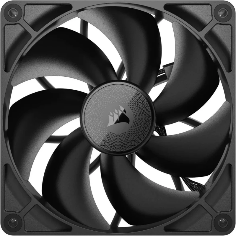 CORSAIR iCUE Link RX140 140mm PWM Fans with iCUE Link System Hub - Magnetic Dome Bearing - Dual Pack - Black - Image 3