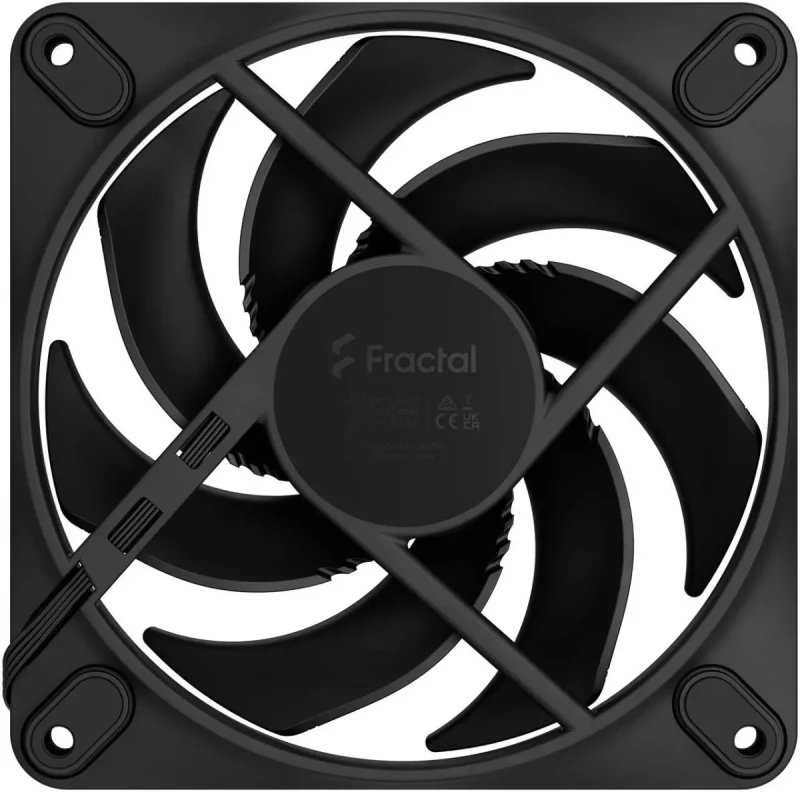Fractal Design Momentum 12 PWM Black 120 mm FDB (Fluid Dynamic Bearing) PC Case Fan - Image 4