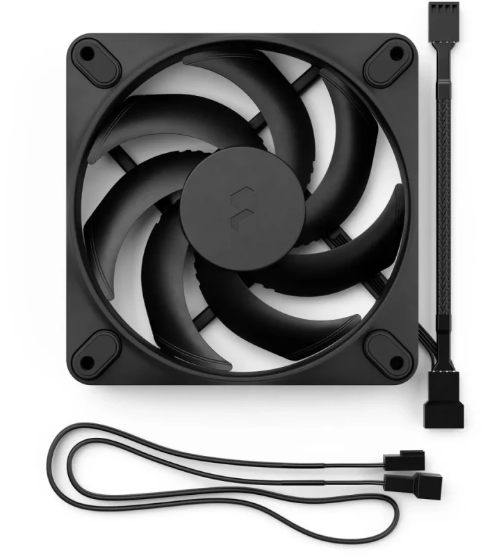 Fractal Design Momentum 12 PWM Black 120 mm FDB (Fluid Dynamic Bearing) PC Case Fan - Image 6