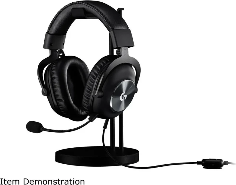 Logitech G PRO X Gaming Headset with Blue Voice, DTS Headphone 7.1 and 50 mm PRO-G Drivers, for PC - Black - Image 4