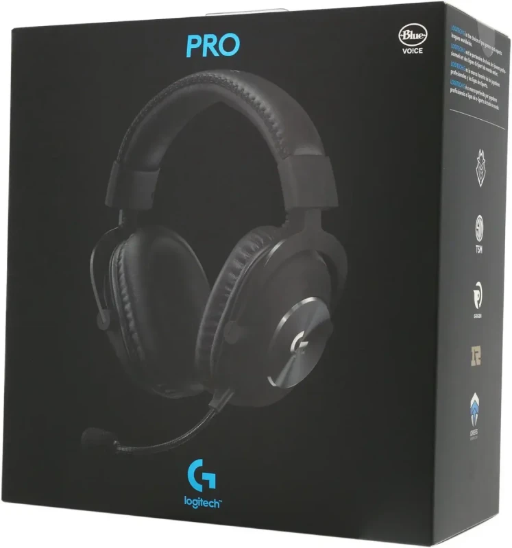 Logitech G PRO X Gaming Headset with Blue Voice, DTS Headphone 7.1 and 50 mm PRO-G Drivers, for PC - Black - Image 9