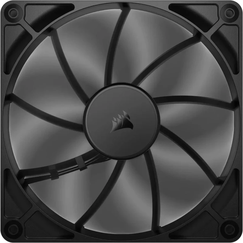 CORSAIR RS140 PWM 140mm Fans Dual Pack - Simplified Control - Daisy-Chain 4-Pin PWM Connection - Concentrated AirGuide Cooling - Magnetic Dome Bearing - Image 3