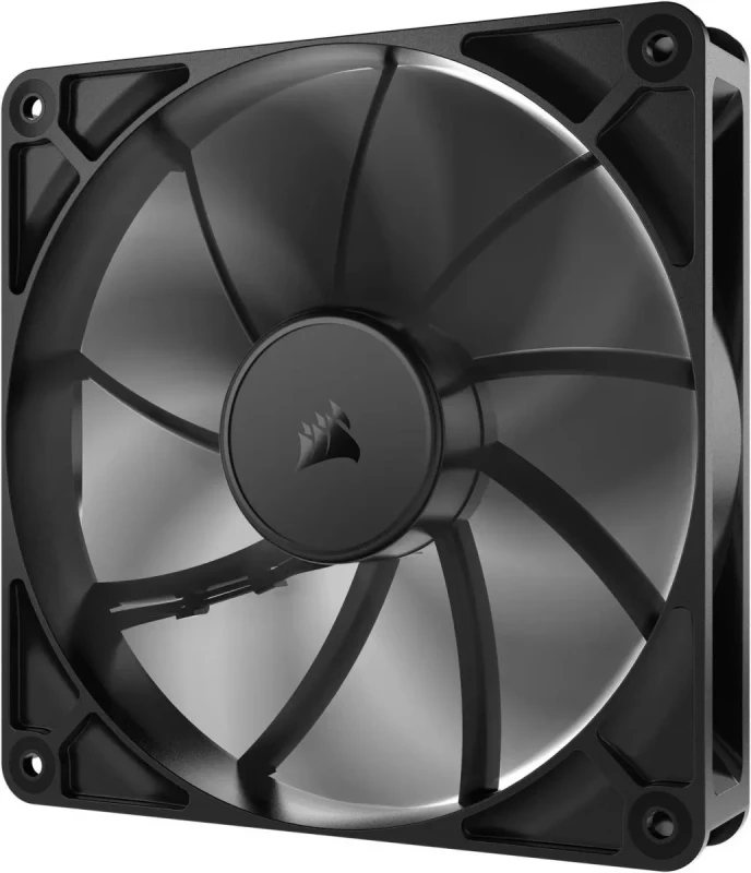 CORSAIR RS140 PWM 140mm Fans Dual Pack - Simplified Control - Daisy-Chain 4-Pin PWM Connection - Concentrated AirGuide Cooling - Magnetic Dome Bearing - Image 6
