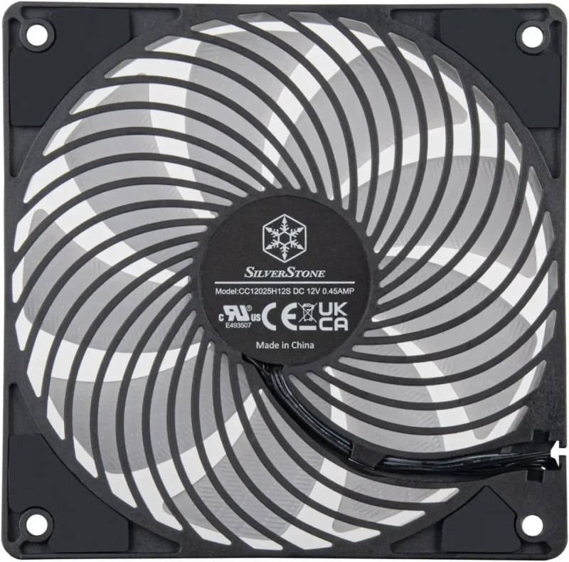 Silverstone Air Penetrator 120SK ARGB High performance 120mm air channeling computer fan with ARGB lighting effects - Image 4