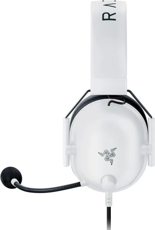 Razer BlackShark V2 X Gaming Headset: 7.1 Surround Sound - 50mm Drivers - Memory Foam Cushion - for PC, PS4, PS5, Switch, Xbox One, Xbox Series X|S, Mobile - 3.5mm Audio Jack – White - Image 2