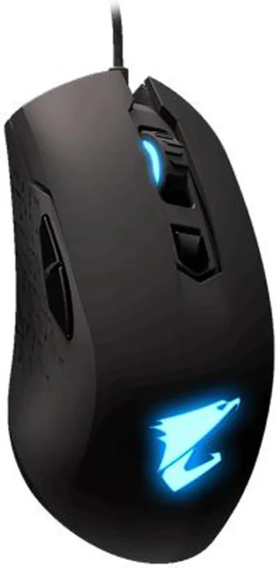 AORUS M4 Real 6400 DPI optical engine, Ambidextrous design, RGB Fusion 2.0 Wired Gaming Mouse, Matte Black (GM-AORUS M4) - Image 2