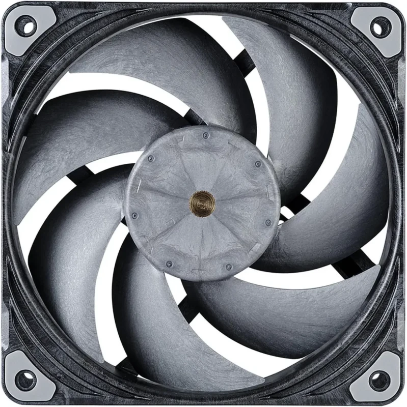 Phanteks T30-120 fan, premium high-performance fan, PWM, Black/Grey - Image 2