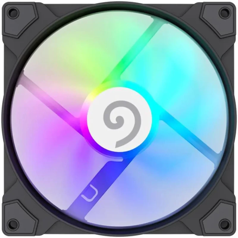 GAMEMAX FN14A-S5, 120mm White frame ARGB Fan - High-Performance Cooling Fan for PC Case Addressable RGB LED Case Fan - Image 3