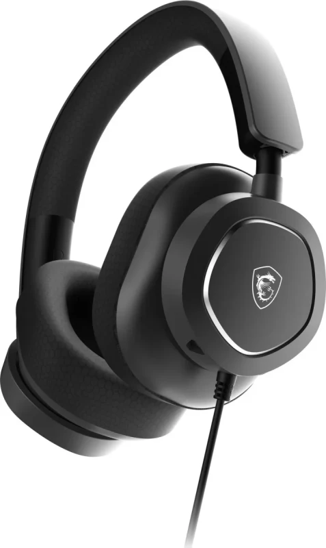 MSI MAESTRO300 Wired Gaming Headset, USB-C, 40mm Neodymium Drivers, Detachable Unidirectional (Cardioid) Mic, Lightweight, PC/Mac/PlayStation®/Nintendo Switch™/Android & iOS - Image 3