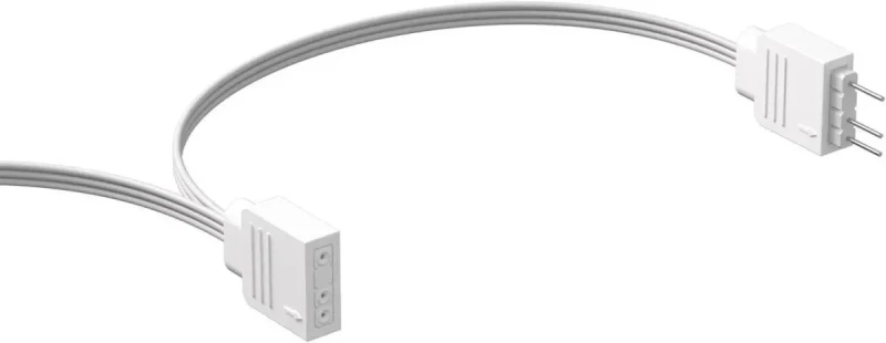 CORSAIR RS120 ARGB PWM 120mm Fans Triple Pack - White - Simplified Control - Daisy-Chain 4-Pin PWM and +5V ARGB Connections - Concentrated AirGuide Cooling - Magnetic Dome Bearing - Image 12