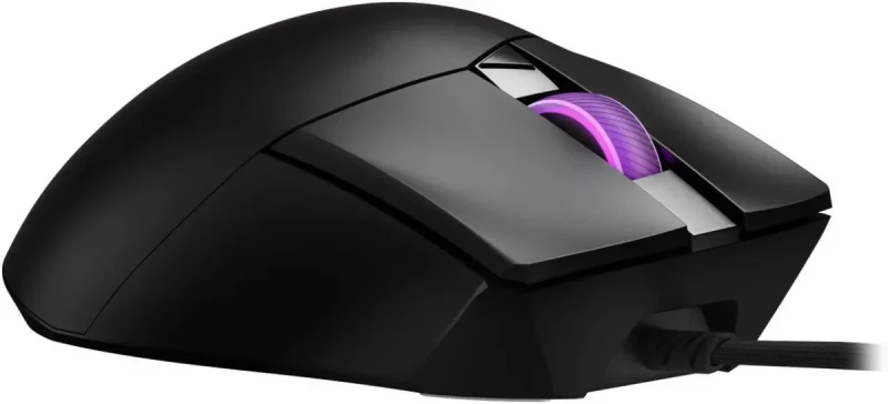ASUS ROG Gladius III Gaming Mouse, Ergonomic, 12000 DPI Optical Sensor, ROG Micro Switches, Push-Fit Switch Socket, 5 Memory Profiles, Aura Sync RGB - Image 4