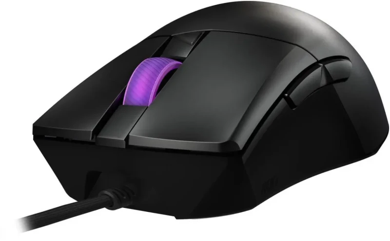 ASUS ROG Gladius III Gaming Mouse, Ergonomic, 12000 DPI Optical Sensor, ROG Micro Switches, Push-Fit Switch Socket, 5 Memory Profiles, Aura Sync RGB - Image 5