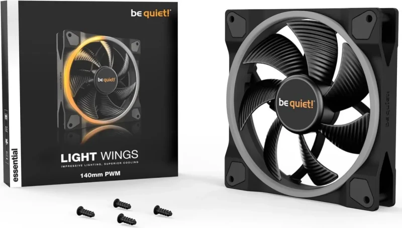 be quiet! LIGHT WINGS 120mm PWM high speed - Image 2