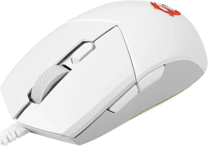 MSI Vigor GK30 Gaming Keyboard & GM11 Gaming Mouse Combo - Mechanical Membrane Switches, 6-Zone RGB, Water Repellent & Splash-Proof, 5000 DPI - White - Image 17