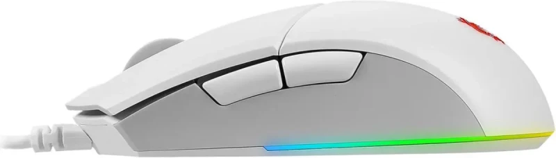 MSI Vigor GK30 Gaming Keyboard & GM11 Gaming Mouse Combo - Mechanical Membrane Switches, 6-Zone RGB, Water Repellent & Splash-Proof, 5000 DPI - White - Image 18