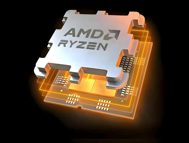 AMD Ryzen 5 7600X3D 6-Core Processor - Zen 4 AM5 Socket, 4.1GHz Base 4.7GHz Boost, 96MB L3 Cache with 3D V-Cache, 65W TDP, Integrated Radeon Graphics, No Cooler Included - Image 2