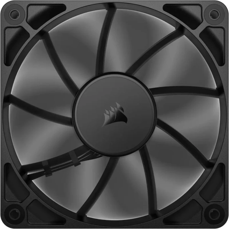 CORSAIR RS120 PWM 120mm Fans Triple Pack - Simplified Control - Daisy-Chain 4-Pin PWM Connection - Concentrated AirGuide Cooling - Magnetic Dome Bearing - Image 4