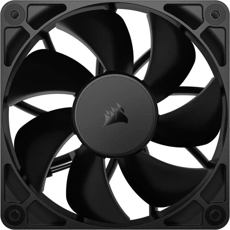 CORSAIR RS120 PWM 120mm Fans Triple Pack - Simplified Control - Daisy-Chain 4-Pin PWM Connection - Concentrated AirGuide Cooling - Magnetic Dome Bearing - Image 5