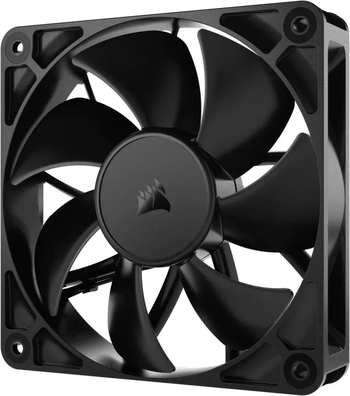 CORSAIR RS120 PWM 120mm Fans Triple Pack - Simplified Control - Daisy-Chain 4-Pin PWM Connection - Concentrated AirGuide Cooling - Magnetic Dome Bearing - Image 7