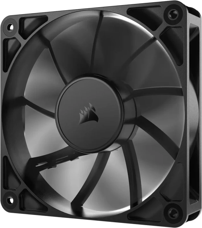 CORSAIR RS120 PWM 120mm Fans Triple Pack - Simplified Control - Daisy-Chain 4-Pin PWM Connection - Concentrated AirGuide Cooling - Magnetic Dome Bearing - Image 8