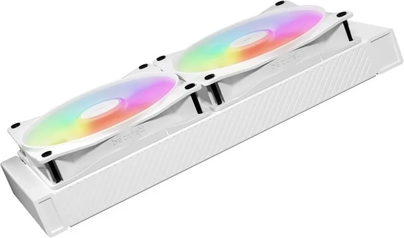 be quiet! Light Wings LX 140mm PWM high-speed White BL131 140mm ARGB LED Case Fan - Triple Pack - Image 2