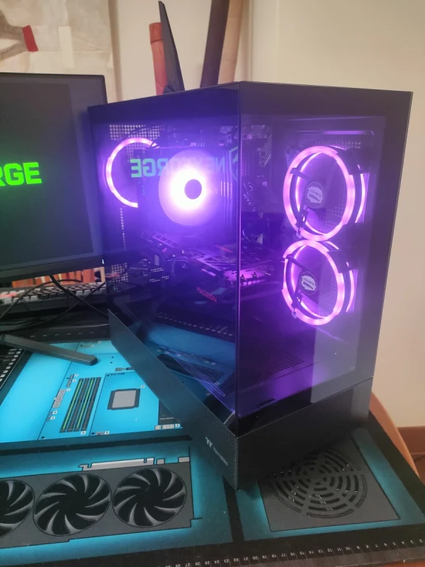 NexForge Budget Beast - AMD Ryzen 5 5600X, Radeon RX 6800 16GB GDDR6, 32GB DDR4 3200MHz CL16, 1TB NVMe SSD - Gallery Image