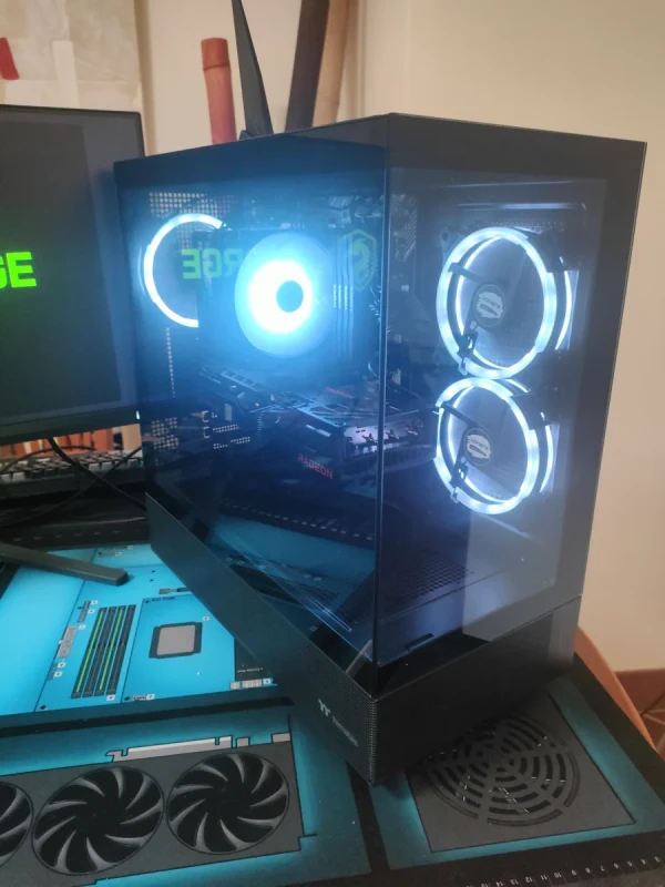 NexForge Budget Beast - AMD Ryzen 5 5600X, Radeon RX 6800 16GB GDDR6, 32GB DDR4 3200MHz CL16, 1TB NVMe SSD - Gallery Image