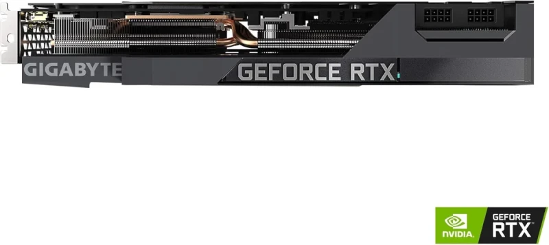 Gigabyte EAGLE OC GeForce RTX 3080 10GB – NVIDIA Ampere 8704 CUDA Cores, 10GB GDDR6X 320-bit, 1755 MHz Boost, PCIe 4.0 x16 GPU, WINDFORCE 3X Cooling with Triple Fans, 320x128x56 mm, 3x DisplayPort 1.4a + 2x HDMI 2.1, 750 W PSU Recommended - Gallery Image