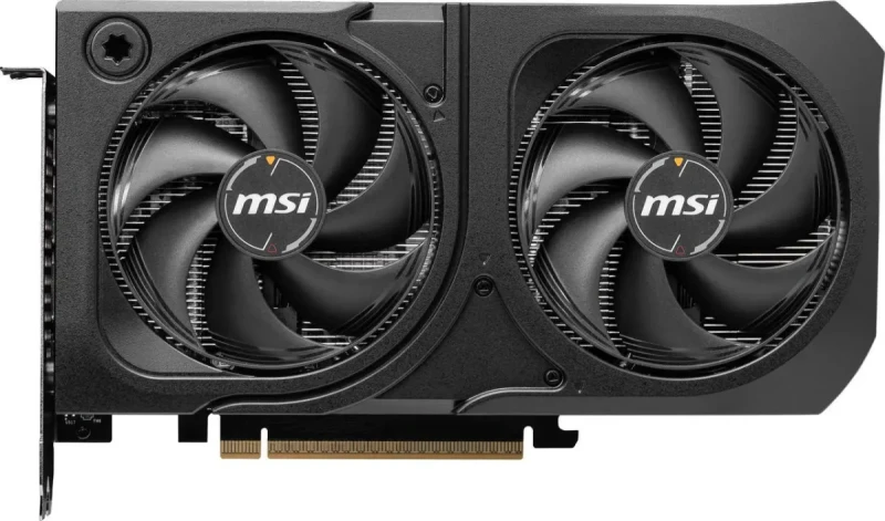 MSI SHADOW 2X OC PLUS GeForce RTX 5060 Ti 16GB – NVIDIA Next-Gen GPU, 16GB GDDR6, Boost Clock up to 2650 MHz, Dual-Fan SHADOW Cooling, Factory Overclock, Ray Tracing & DLSS, PCIe 4.0, HDMI/DP Outputs, 226 mm - Gallery Image