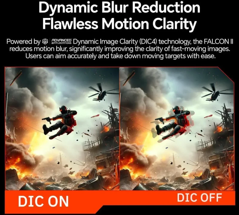 ABS GQ271NE 27″ QHD Gaming Monitor - 2560x1440 2K Resolution, 180 Hz Refresh Rate, Fast IPS Panel, 1 ms Response Time, AMD FreeSync / Adaptive Sync, VESA DisplayHDR 400, 95% DCI-P3 Color Gamut, HDMI & DisplayPort Connectivity, Ultra-Smooth High-Performance Display for Gaming and Productivity - Gallery Image