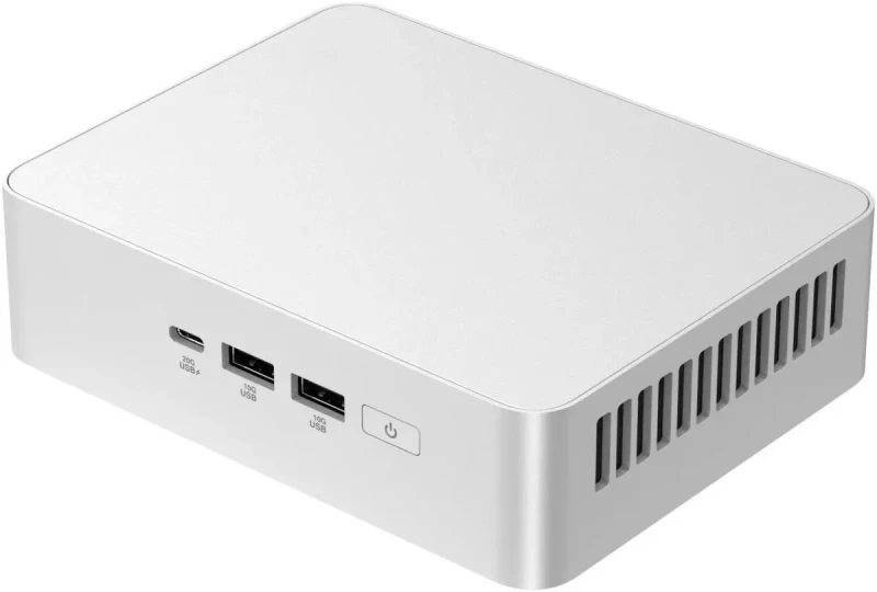 ASUS NUC 15 Pro+ Barebone Mini PC - Intel Core Ultra 9 285H Series 2, 2x DDR5 SO-DIMM Slots, Dual M.2 NVMe Storage Support, Thunderbolt 4, WiFi 7, Bluetooth 5.4, HDMI 2.1, USB4, Compact Aluminum Chassis, No RAM/SSD Included - Gallery Image