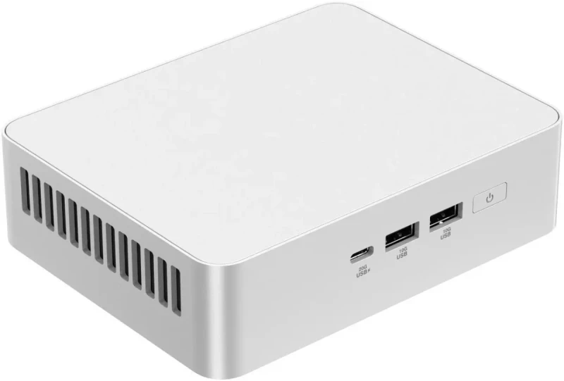 ASUS NUC 15 Pro+ Barebone Mini PC - Intel Core Ultra 9 285H Series 2, 2x DDR5 SO-DIMM Slots, Dual M.2 NVMe Storage Support, Thunderbolt 4, WiFi 7, Bluetooth 5.4, HDMI 2.1, USB4, Compact Aluminum Chassis, No RAM/SSD Included - Gallery Image