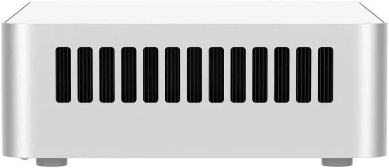 ASUS NUC 15 Pro+ Barebone Mini PC - Intel Core Ultra 9 285H Series 2, 2x DDR5 SO-DIMM Slots, Dual M.2 NVMe Storage Support, Thunderbolt 4, WiFi 7, Bluetooth 5.4, HDMI 2.1, USB4, Compact Aluminum Chassis, No RAM/SSD Included - Gallery Image