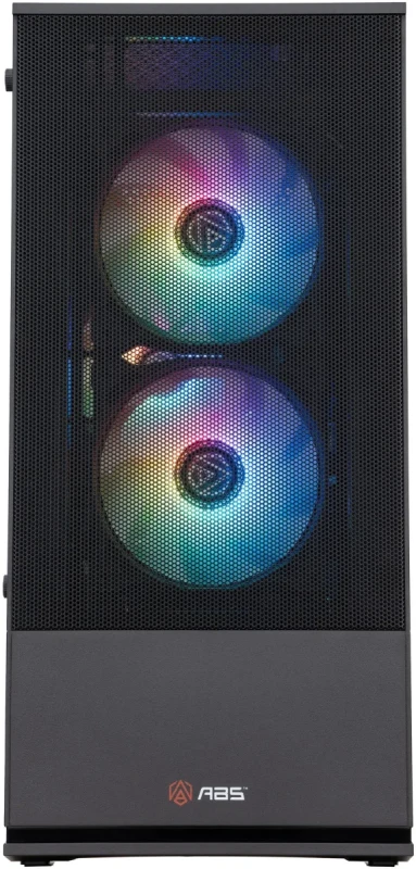 ABS Cyclone Aqua Gaming Desktop PC - Intel Core 5 120 up to 4.6GHz, Intel Arc A580 8GB Graphics Card, 16GB DDR4 3200MHz RAM, 1TB M.2 NVMe SSD, WiFi Ready, HDMI/DisplayPort, Windows 11 Home, Black Gaming Tower - Gallery Image