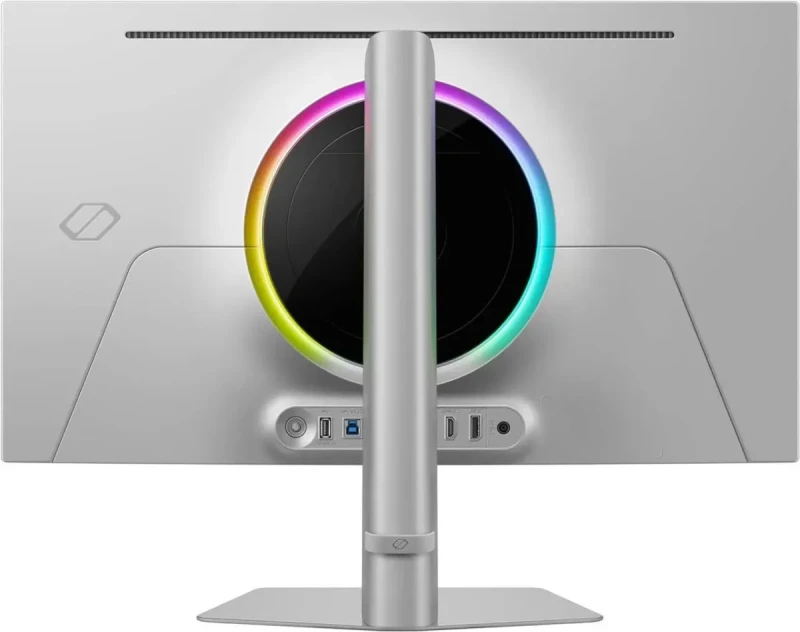 Samsung Odyssey G6 LS27FG602SNXZA 27" QHD 1440P 500Hz OLED Gaming Monitor - 2560x1440, 0.03ms Response Time, HDR500, FreeSync Premium Pro, G-SYNC Compatible, 99% DCI-P3, HDMI 2.1, DisplayPort 1.4, RGB Lighting, Height Adjustable Pivot Tilt Stand - Gallery Image