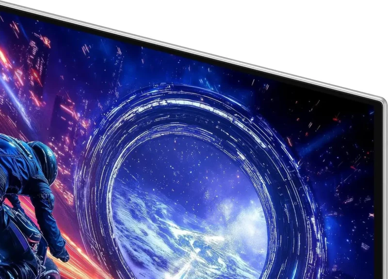 Samsung Odyssey G6 LS27FG602SNXZA 27" QHD 1440P 500Hz OLED Gaming Monitor - 2560x1440, 0.03ms Response Time, HDR500, FreeSync Premium Pro, G-SYNC Compatible, 99% DCI-P3, HDMI 2.1, DisplayPort 1.4, RGB Lighting, Height Adjustable Pivot Tilt Stand - Gallery Image