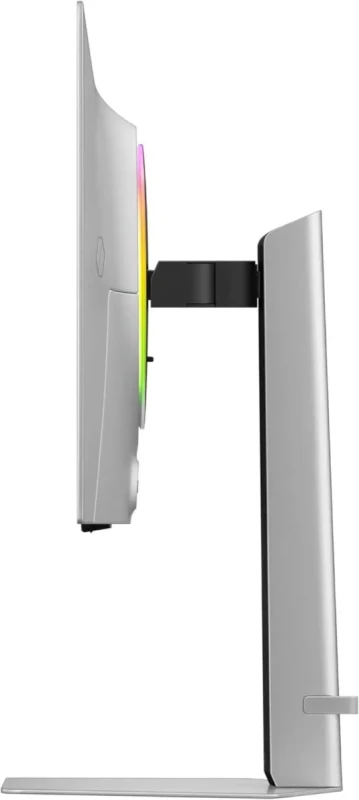 Samsung Odyssey G6 LS27FG602SNXZA 27" QHD 1440P 500Hz OLED Gaming Monitor - 2560x1440, 0.03ms Response Time, HDR500, FreeSync Premium Pro, G-SYNC Compatible, 99% DCI-P3, HDMI 2.1, DisplayPort 1.4, RGB Lighting, Height Adjustable Pivot Tilt Stand - Gallery Image