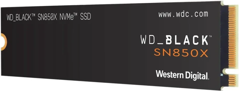 Western Digital WD_Black SN850X - 2 TB SSD, M.2 PCIe 4.0 X4, M.2-2280, 2048 MB Cache memory - Gallery Image