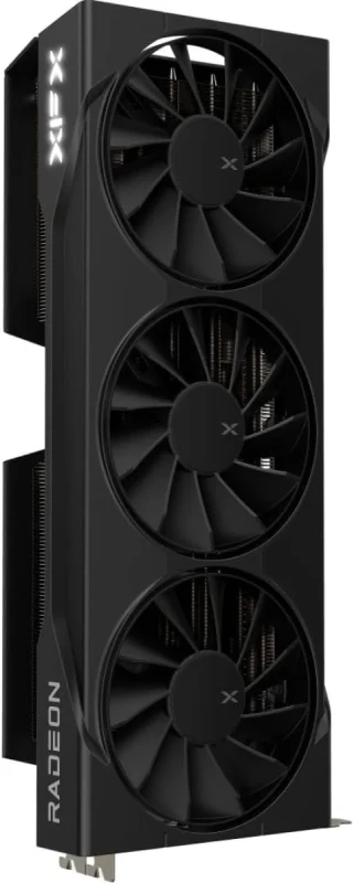 Refurbished: XFX Swift Radeon RX 9070 XT 16GB Black – AMD RDNA GPU, 16GB GDDR6, Boost Clock up to 2850 MHz, Triple-Fan Swift Cooling, Factory Overclock, PCIe Interface, HDMI/DP Outputs, 325 mm - Gallery Image