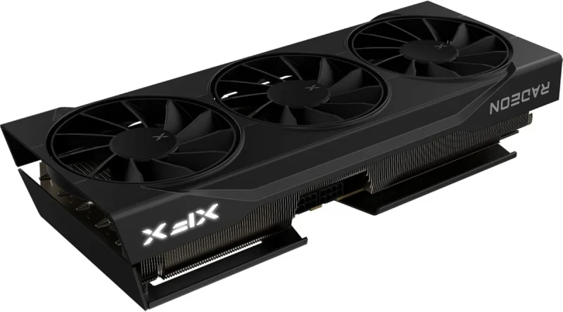 Refurbished: XFX Swift Radeon RX 9070 XT 16GB Black – AMD RDNA GPU, 16GB GDDR6, Boost Clock up to 2850 MHz, Triple-Fan Swift Cooling, Factory Overclock, PCIe Interface, HDMI/DP Outputs, 325 mm - Gallery Image
