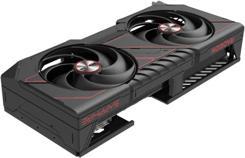 Sapphire PULSE Radeon RX 9070 16GB – AMD RDNA GPU, 16GB GDDR6, Boost Clock up to 2700 MHz, Dual-Fan PULSE Cooling, High-Performance Gaming Graphics Card, PCIe Interface, HDMI/DisplayPort Outputs, 280 mm Length - Gallery Image