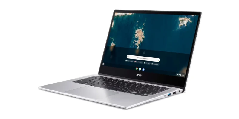 Manufacturer renewed: Acer Chromebook 314 14" Touchscreen Chromebook - Intel Pentium Silver N6000, 8GB RAM, 128GB eMMC Storage, ChromeOS - Gallery Image